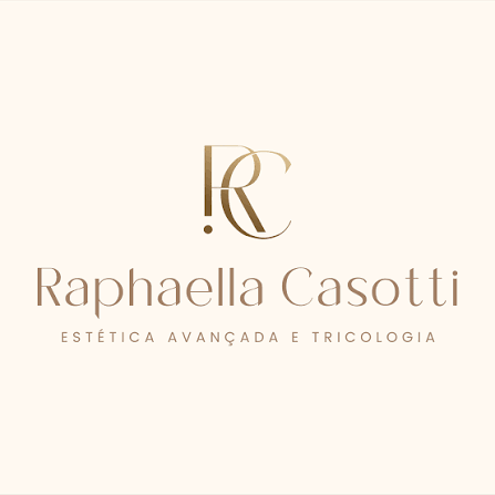 Logotipo da Raphaella Casotti Estética Avançada e Tricologia